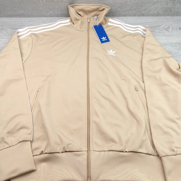 Adidas Originals Firebird Track Jacket Mens Size Medium Magic Beige NEW - Picture 6 of 12